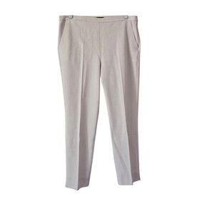 Eileen Fisher Women's Cream Pants Size 8‎ Preppy